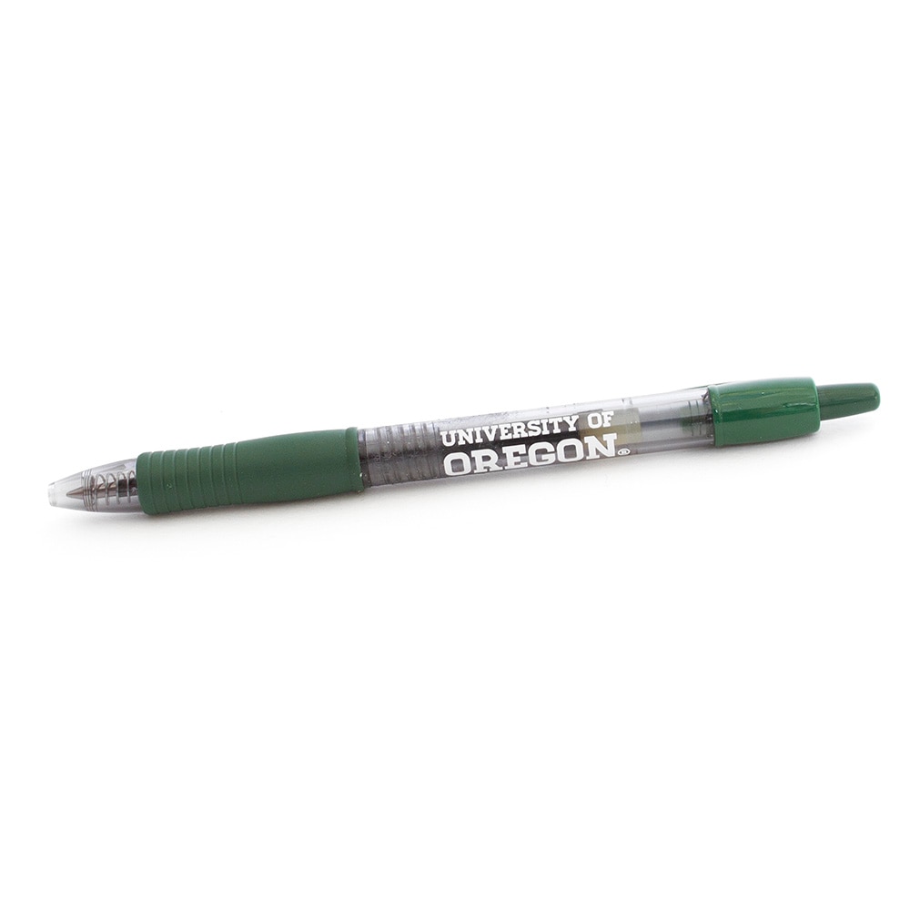 Ducks Spirit, Pilot, Green, Gel, Art & School, University of Oregon, Pen, 518649